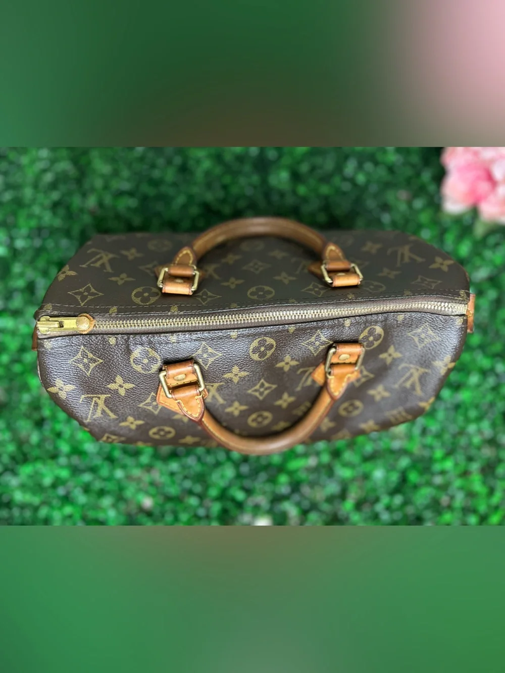 Louis Vuitton Speedy 30 Monogram Handbag | Entrupy COA Included
